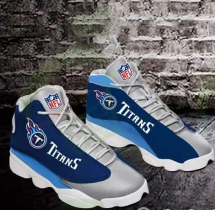 Women's Tennessee Titans Limited Edition JD13 Sneakers 005